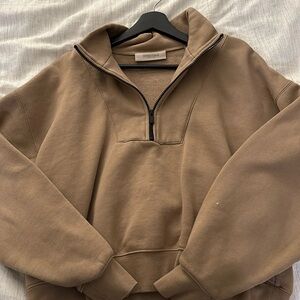 Women’s Fear Of God Essentials quarter zip